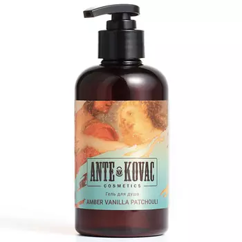 ANTE KOVAC Гель парфюмированный для душа Amber Vanilla Patchouli