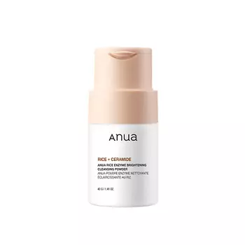 ANUA Энзимная очищающая пудра с рисовым экстрактом RICE ENZYME BRIGHTENING CLEANSING POWDER