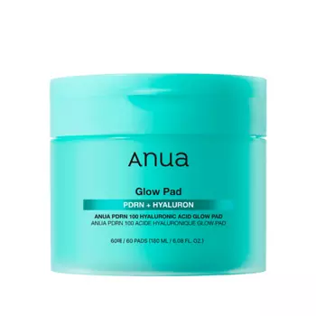 ANUA Пэды увлажняющие с PDRN и гиалуроновой кислотой PDRN HYALURONIC GLOW PAD