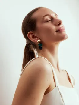 Серьги металл