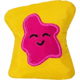 Petstages игрушка для кошек Dental Мини тост с кошачьей мятой 15 см (1 шт)