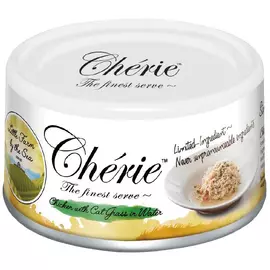 Pettric Cherie Adult Cat Little Farm By The Sea Chicken беззерновые для взрослых кошек с курицей и зеленью (80 гр х 24 шт)
