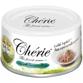 Pettric Cherie Adult Cat Little Farm By The Sea Tuna &amp; Seaweed беззерновые для взрослых кошек с тунцом и морскими водорослями (80 гр х 24 шт)