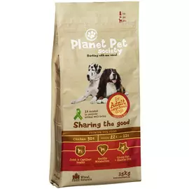 Planet Pet Adult Dog Large Breed Chicken &amp; Rice для взрослых собак крупных пород с курицей и рисом (15 кг)