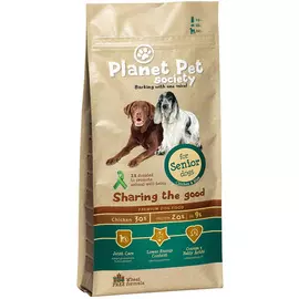 Planet Pet Senior Dog Chicken &amp; Rice для пожилых собак всех пород с курицей и рисом (15 кг)