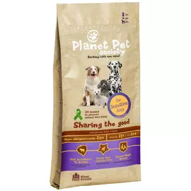 Planet Pet Sensitive Dog Lamb &amp; Rice для собак всех пород с чувствительным пищеварением с ягненком и рисом (3 кг)