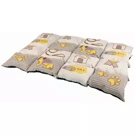 Подстилка для собак Trixie Patchwork микрофибра серая 100 х 70 см (1 шт)