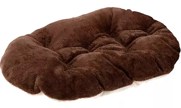 Подушка мягкая Ferplast Relax Soft 55/4 искусственный мех коричневая 55 х 36 см (1 шт)