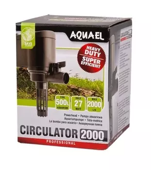 Помпа Aquael Circulator 2000, 2000 л/ч, для аквариумов объемом более 350 л (1 шт)