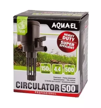 Помпа Aquael Circulator 500, 500 л/ч, для аквариумов объемом до 150 л (1 шт)
