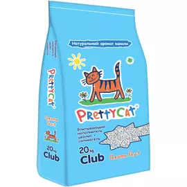 Pretty Cat Aroma Fruit наполнитель впитывающий для туалета кошек с део-кристаллами (20 + 20 кг)