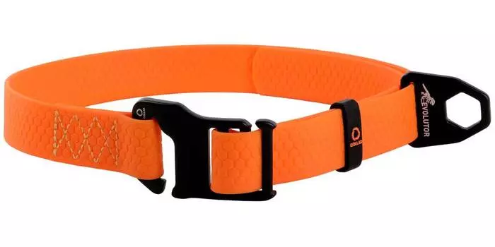 Ошейник для собак оранжевый 25 мм 25 - 70 см Collar Evolutor (1 шт)