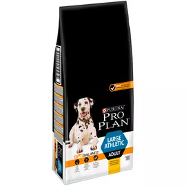 Purina Pro Plan Adult Dog Optihealth Large Athletic для взрослых собак крупных пород атлетического телосложения с курицей и рисом (14 + 14 кг)