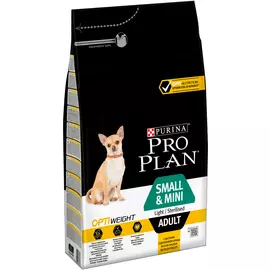 Purina Pro Plan Adult Dog Optiweight Small&amp;mini Light/sterilised диетический для взрослых собак маленьких пород, кастрированных и стерилизованных собак с курицей и рисом (3 + 3 кг)