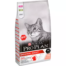 Purina Pro Plan Cat Adult Salmon для взрослых кошек с лососем (10 кг)