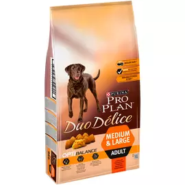 Purina Pro Plan Duo Delice Medium &amp; Large Adult для взрослых собак всех пород с говядиной и рисом (10 + 10 кг)