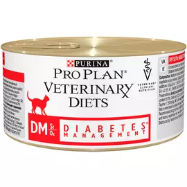 Purina Veterinary Diets Dm St/ox Diabetes для взрослых кошек при сахарном диабете 195 гр (195 гр х 24 шт)