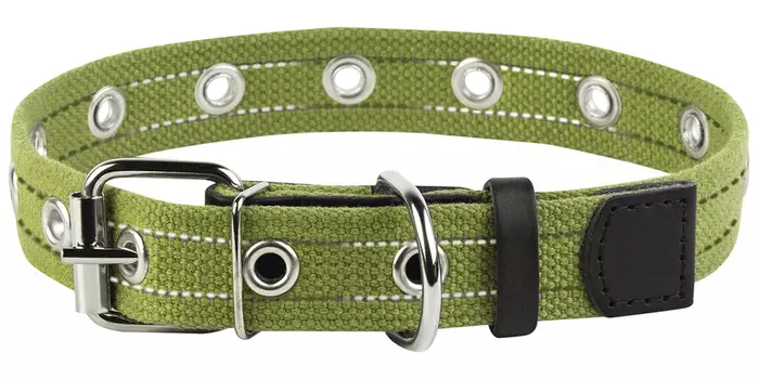 Ошейник брезентовый для собак безразмерный 20 мм 42 см Collar (1 шт)