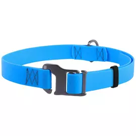 Ошейник водостойкий для собак голубой 25 мм 35 – 70 см Collar WauDog Waterproof (1 шт)