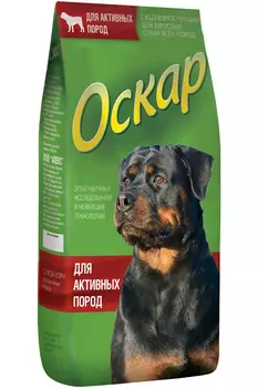 оскар для активных собак всех пород (12 + 12 кг)