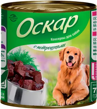 оскар для собак с потрошками (750 гр х 9 шт)