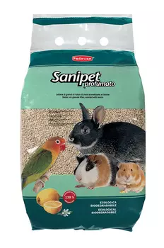 Padovan Sanipet Profumato кукурузный наполнитель для грызунов (10 л)