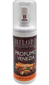 Парфюм для собак и кошек Milord Profumo Venezia с запахом миндаля и специй 100 мл (1 шт)