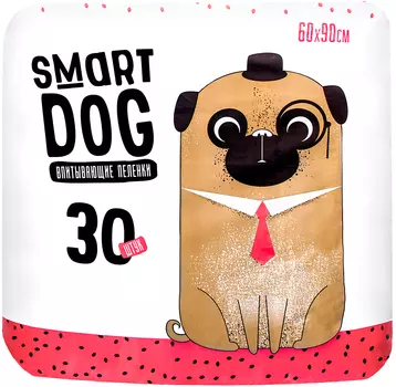 Пеленки впитывающие для собак Smart Dog 60 х 90 см (5 шт)