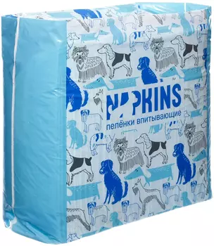 Пеленки впитывающие гелевые для животных Napkins 60 х 90 см (5 шт)
