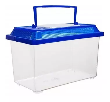 Переноска-аквариум с пластиковой крышкой, 21 х 13,5 х 14 см, Barbus, Box 004 (1 шт)