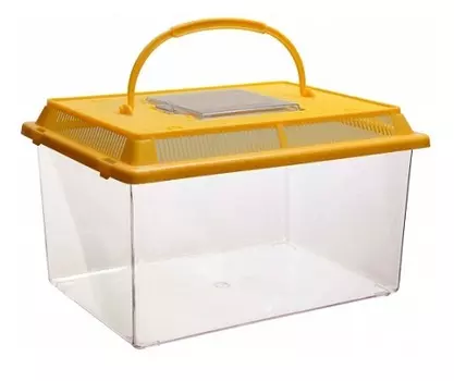 Переноска-аквариум с пластиковой крышкой, 27 х 17 х 16 см, Barbus, Box 005 (1 шт)