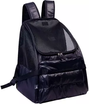 Переноска кенгуру Nobby Malta черная 35 х 22 х 40 см (1 шт)