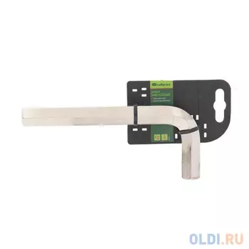 Ключ СИБРТЕХ 12349 имбусовый hex 18мм 45x закаленный никель