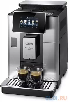 Кофемашина DELONGHI ECAM610.75.MB, черный/серебристый