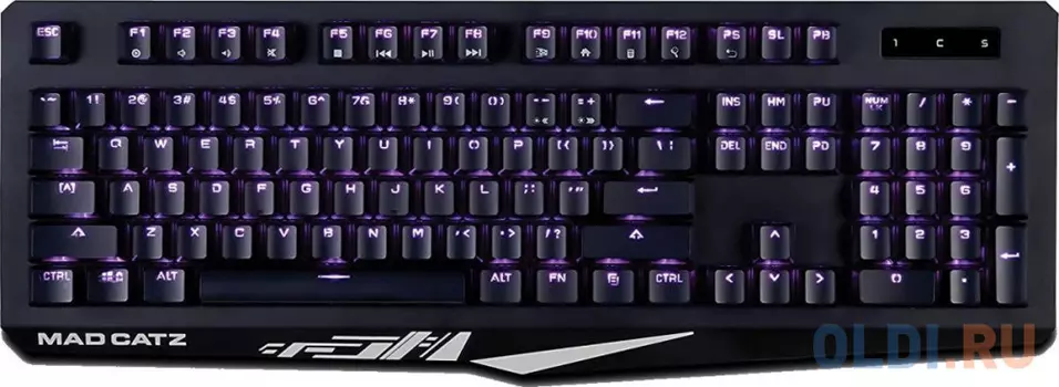 Клавиатура проводная Mad Catz S.T.R.I.K.E. USB черный