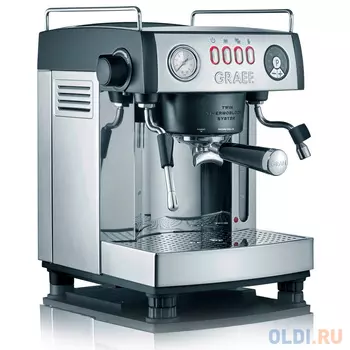 Кофемашина Graef Baronessa ES 902 2515 Вт серебристо-черный