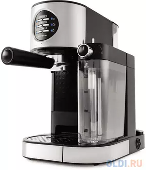 Кофеварка эспрессо Polaris PCM 1530AE Adore Cappuccino 1350Вт нержавеющая сталь/черный