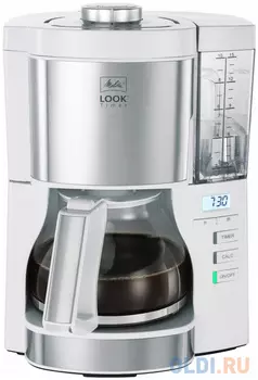 Кофеварка капельная Melitta Look V Timer 1080Вт белый