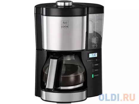 Кофеварка капельная Melitta Look V Timer 1080Вт черный