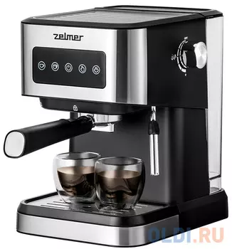 Кофеварка Zelmer ZCM6255 1050 Вт черный серебристый