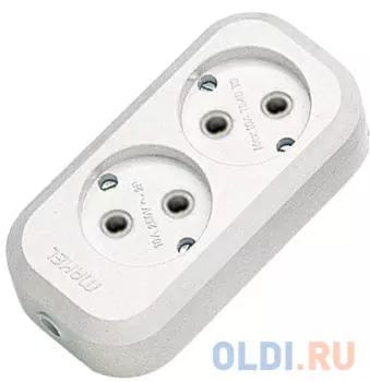 Колодка Makel MGP101 2 розетки