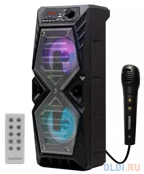 Колонка порт. Telefunken TF-PS1276B черный 35W 2.0 BT/3.5Jack/USB (TF-PS1276B(ЧЕРНЫЙ))
