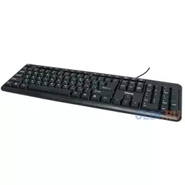Клавиатура проводная Dialog Standart KS-020P PS/2 черный