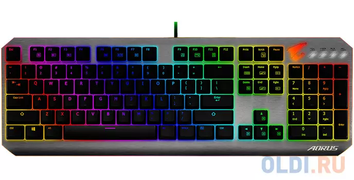 Клавиатура проводная GigaByte Aorus K7 USB черный