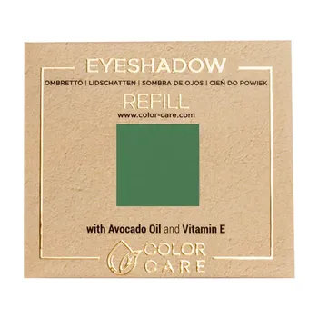 Матовые веганские тени для век - трава 022 Color Care Matte - Green, 2 гр