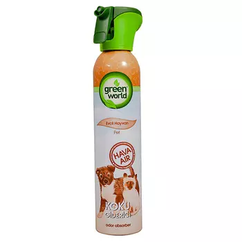 GREEN WORLD Освежитель воздуха с нейтрализацией запаха Домашние животные 300