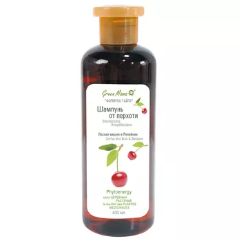 GREEN MAMA Шампунь от перхоти "Лесная вишня и репейник" Natural Skin Care