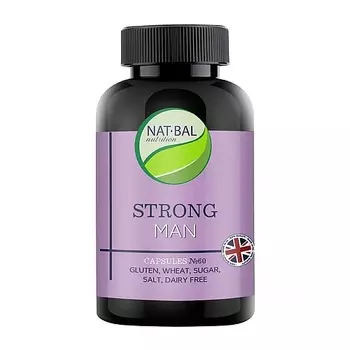 NAT BAL NUTRITION Биологически активная добавка к пище для мужчин Strong man