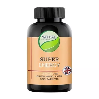 NAT BAL NUTRITION Биологически активная добавка к пище Super Energy