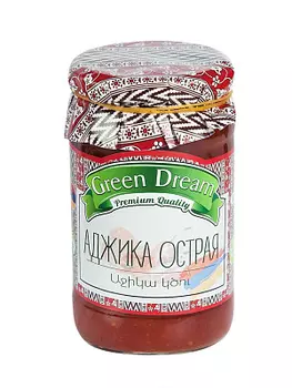 Аджика острая 380г Green Dream
